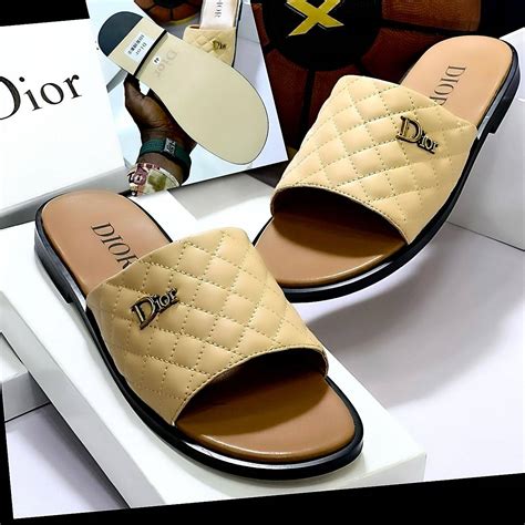 dior men slide|christian dior slippers for men.